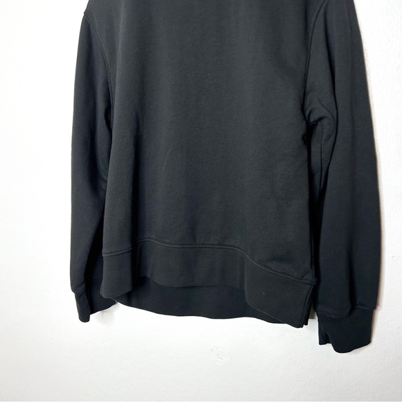 Zara Womens Casual Black Turtleneck Sweatshirt Sweater Athleisure Medium M - Picture 3 of 8